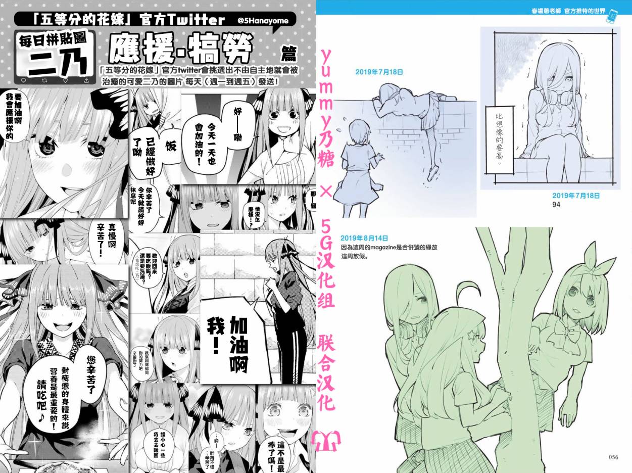 五等分的花嫁角色书韩漫全集-二乃无删减无遮挡章节图片 