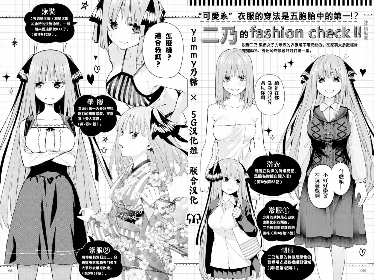五等分的花嫁角色书韩漫全集-二乃无删减无遮挡章节图片 