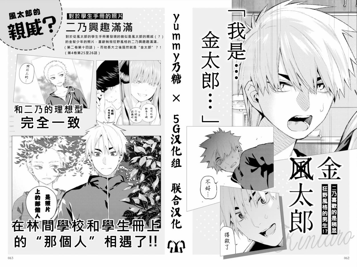 五等分的花嫁角色书韩漫全集-二乃无删减无遮挡章节图片 
