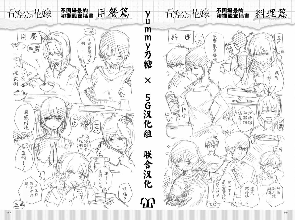 五等分的花嫁角色书韩漫全集-二乃无删减无遮挡章节图片 