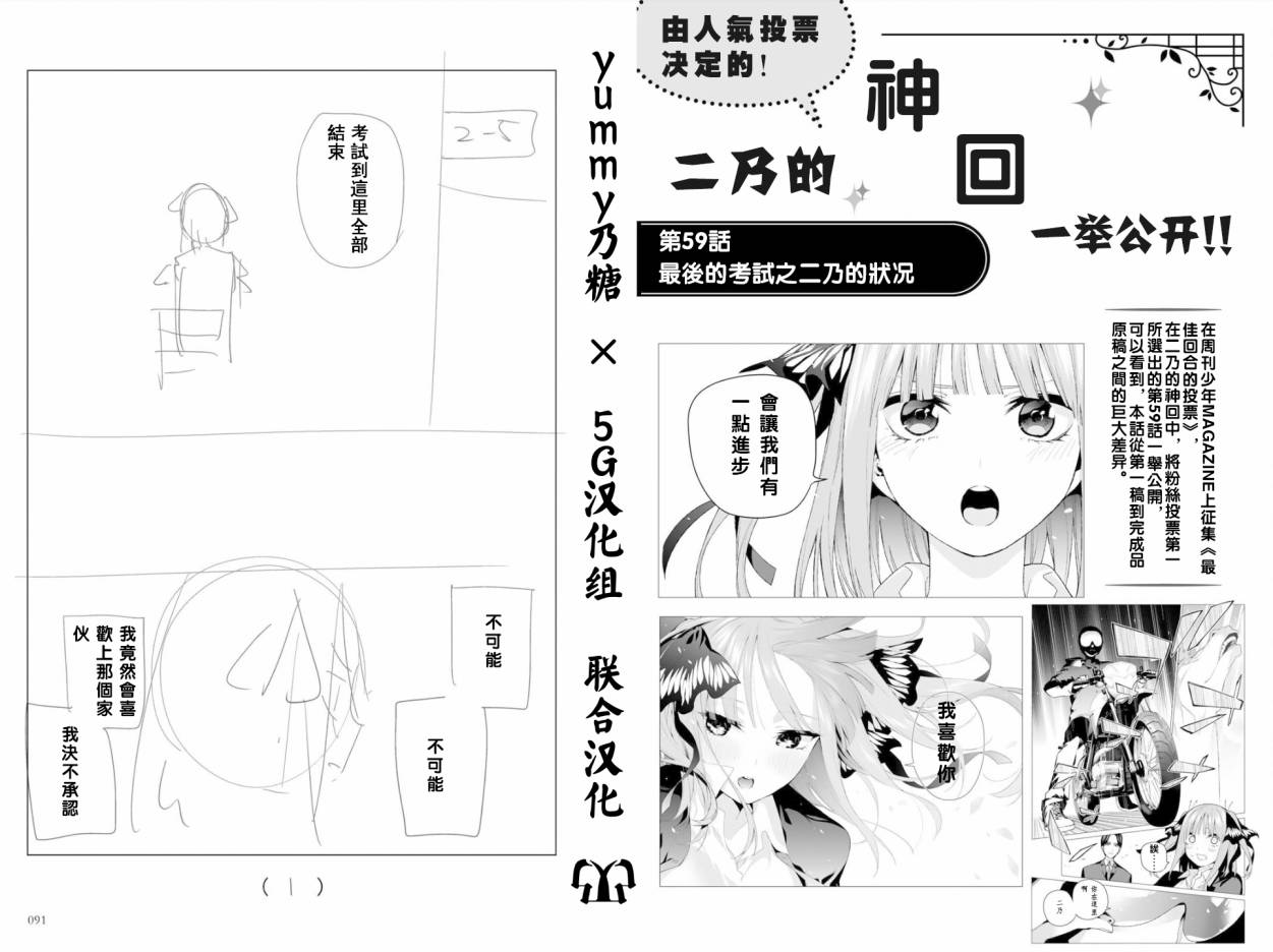 五等分的花嫁角色书韩漫全集-二乃无删减无遮挡章节图片 