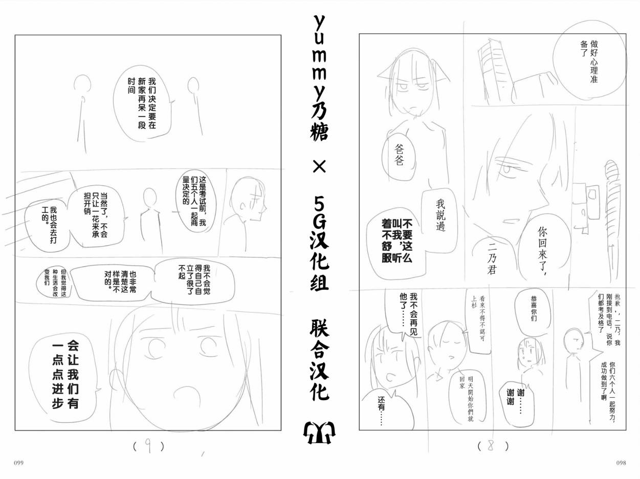 五等分的花嫁角色书韩漫全集-二乃无删减无遮挡章节图片 