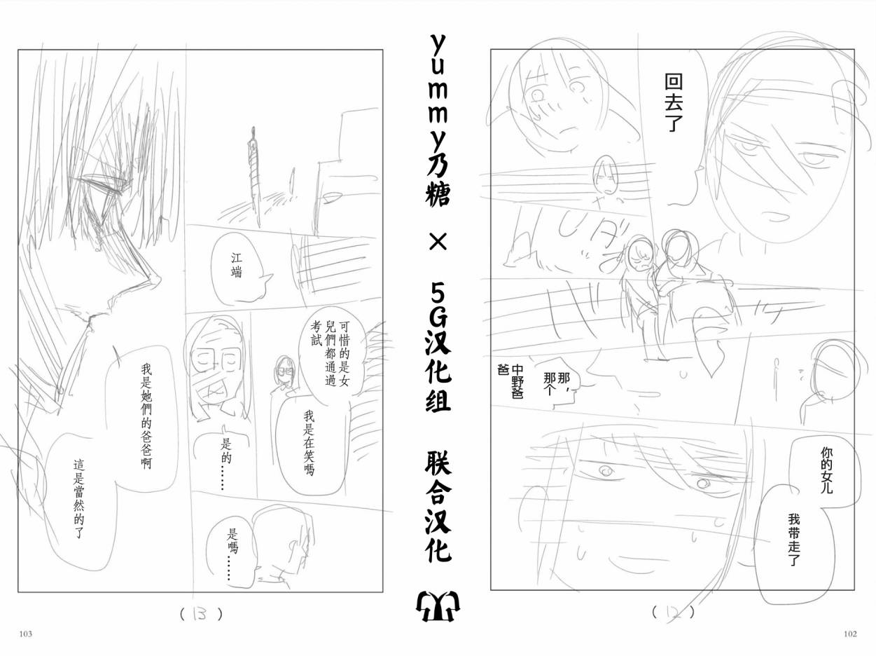 五等分的花嫁角色书韩漫全集-二乃无删减无遮挡章节图片 