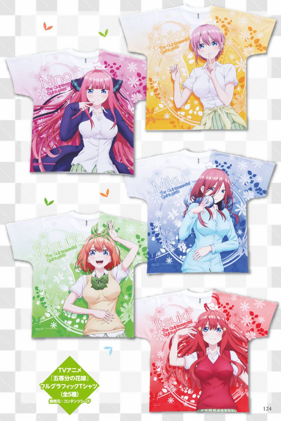 五等分的花嫁角色书韩漫全集-四叶无删减无遮挡章节图片 