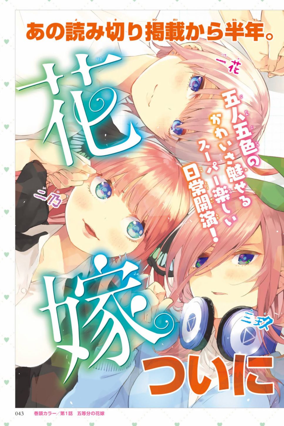 五等分的花嫁角色书韩漫全集-四叶无删减无遮挡章节图片 