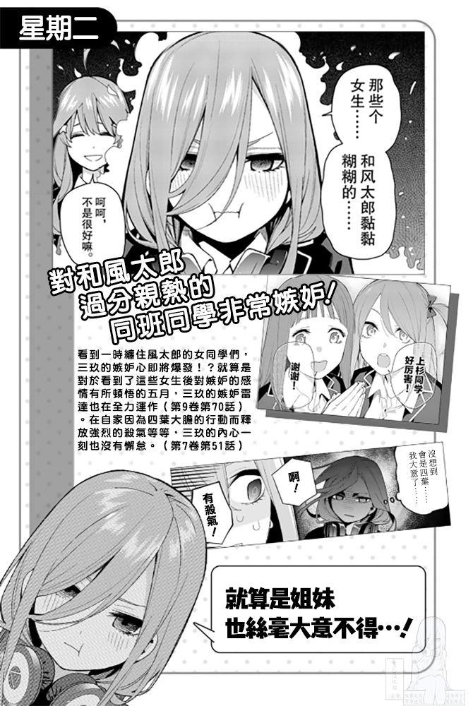 五等分的花嫁角色书韩漫全集-三玖无删减无遮挡章节图片 