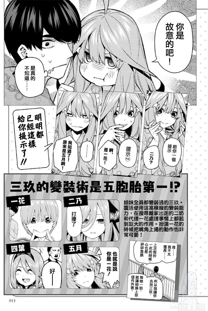 五等分的花嫁角色书韩漫全集-三玖无删减无遮挡章节图片 