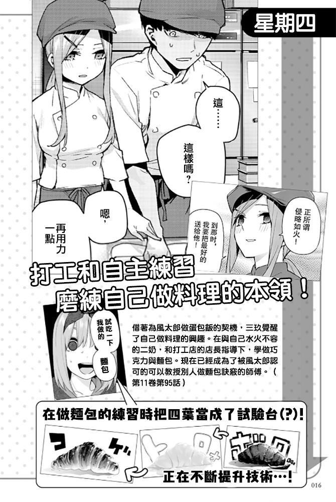 五等分的花嫁角色书韩漫全集-三玖无删减无遮挡章节图片 