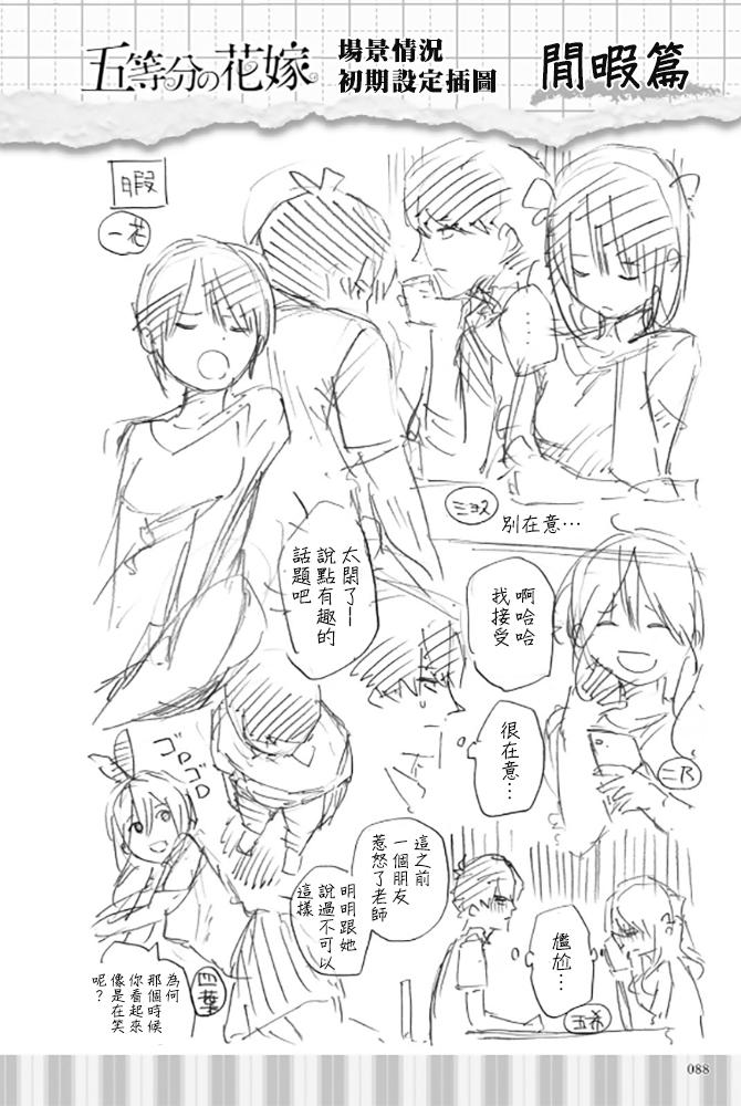 五等分的花嫁角色书韩漫全集-三玖无删减无遮挡章节图片 
