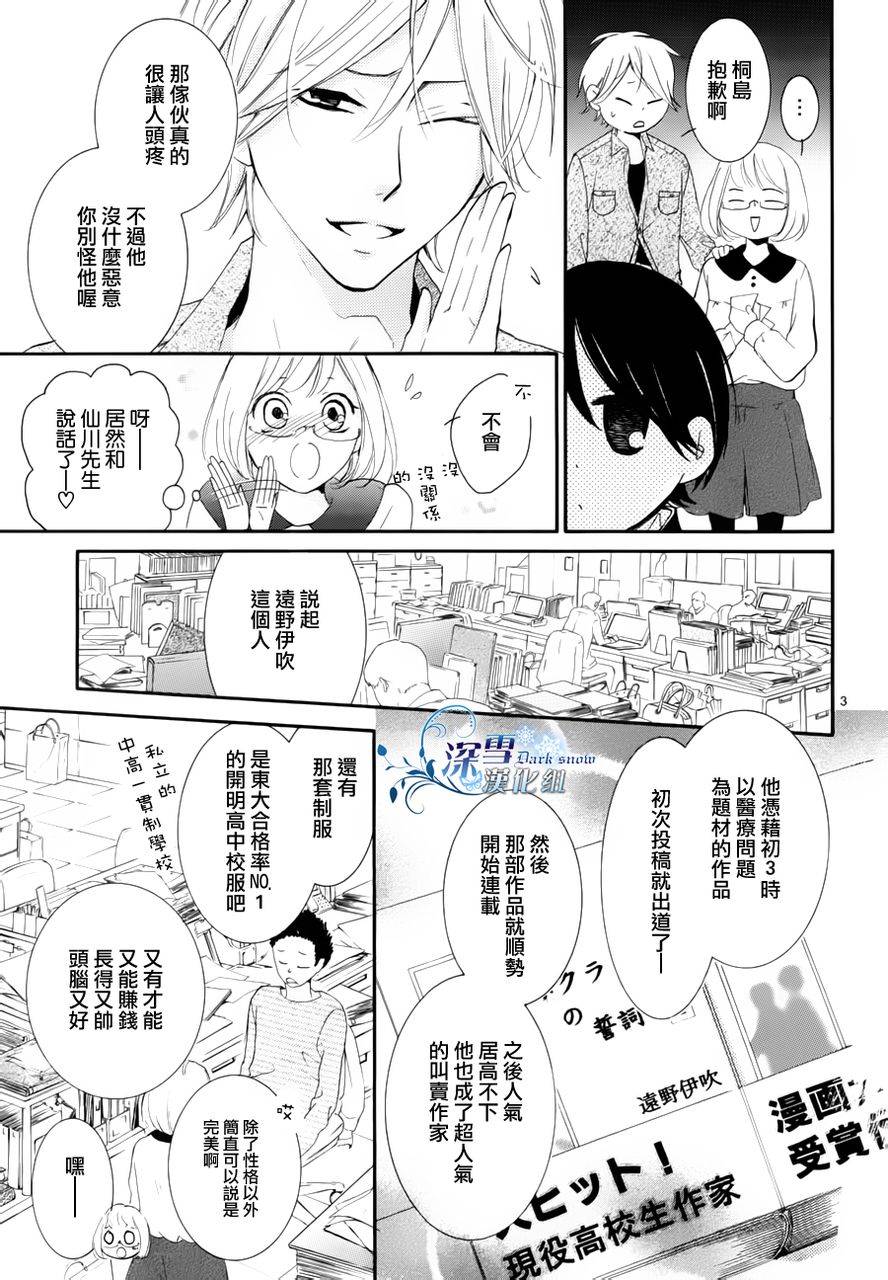 染上蜜糖的笔尖韩漫全集-番外篇无删减无遮挡章节图片 