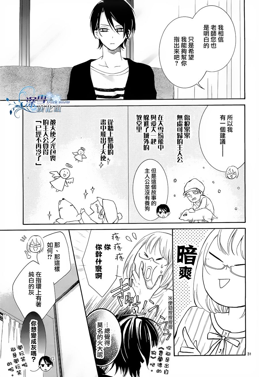 染上蜜糖的笔尖韩漫全集-第01话无删减无遮挡章节图片 