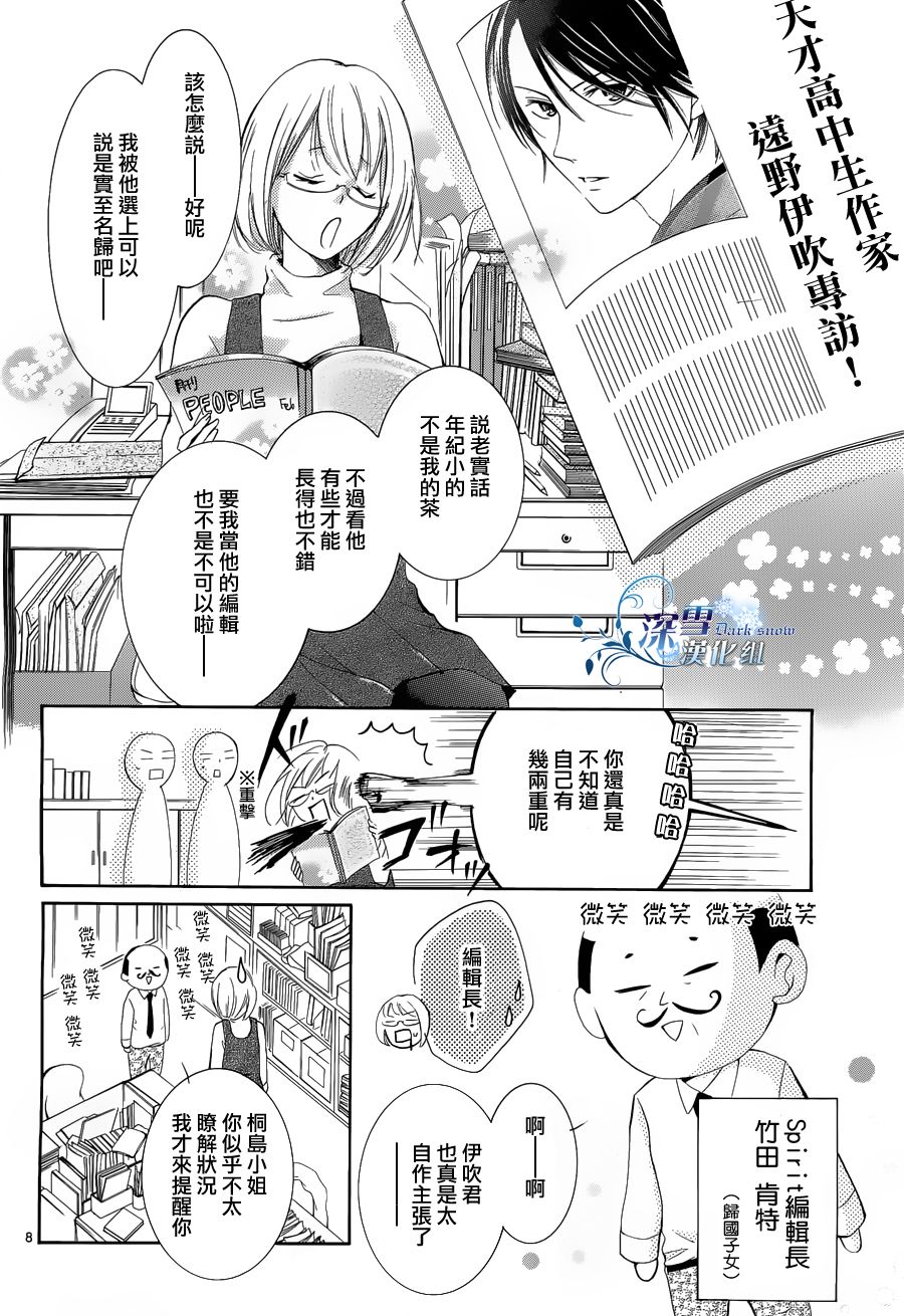染上蜜糖的笔尖韩漫全集-第01话无删减无遮挡章节图片 
