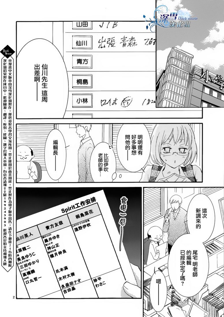 染上蜜糖的笔尖韩漫全集-第03话无删减无遮挡章节图片 