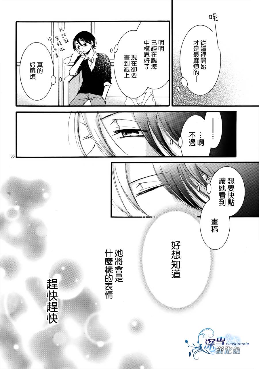 染上蜜糖的笔尖韩漫全集-第09话无删减无遮挡章节图片 