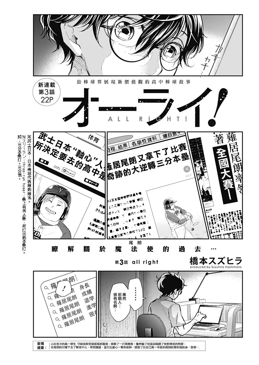 All Right！韩漫全集-第03话无删减无遮挡章节图片 