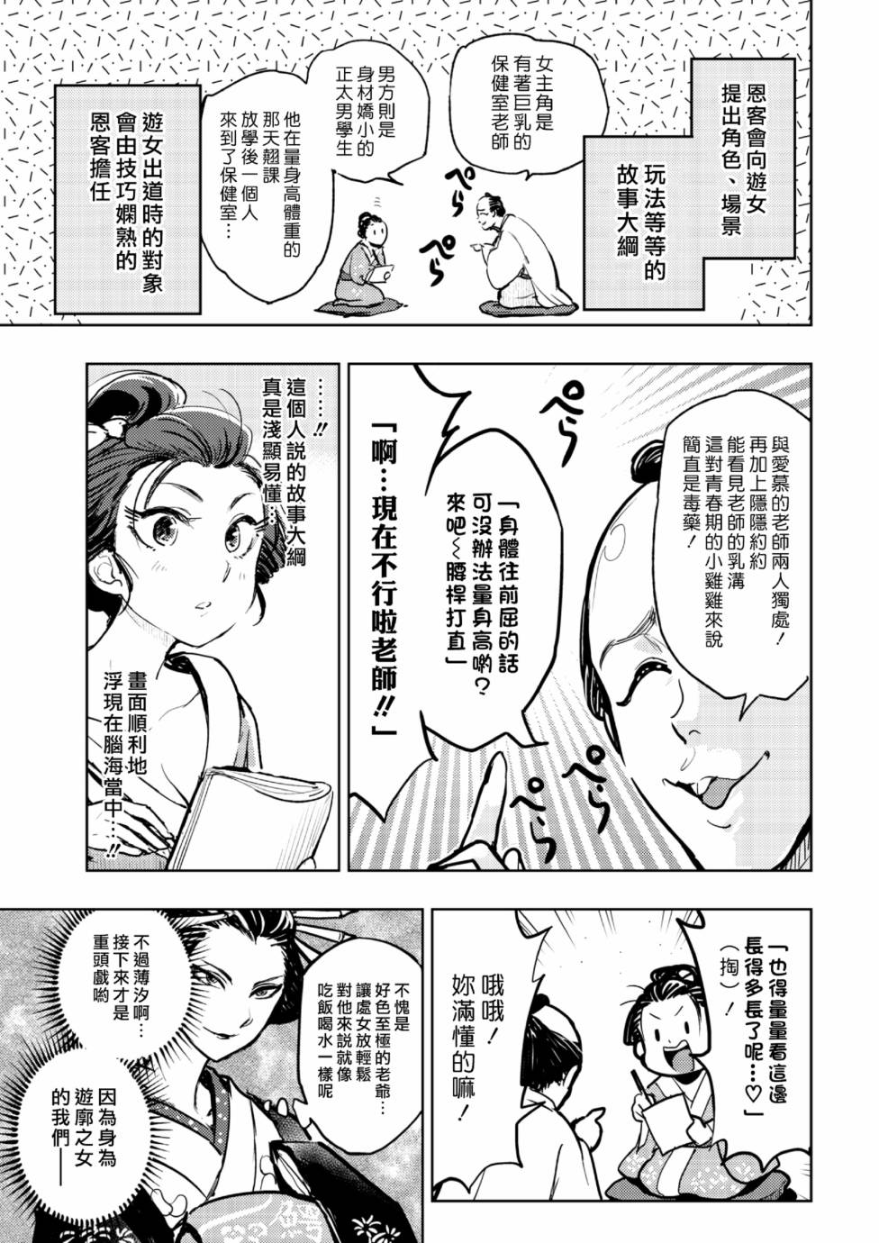 快乐历史韩漫全集-江户吉原篇无删减无遮挡章节图片 