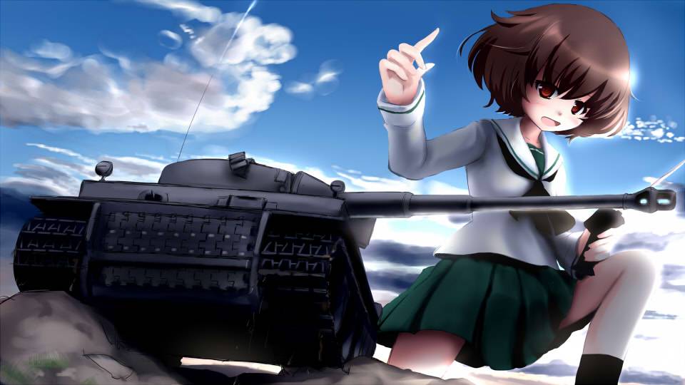 少女与战车Little Army韩漫全集-情人节与战车与福利无删减无遮挡章节图片 
