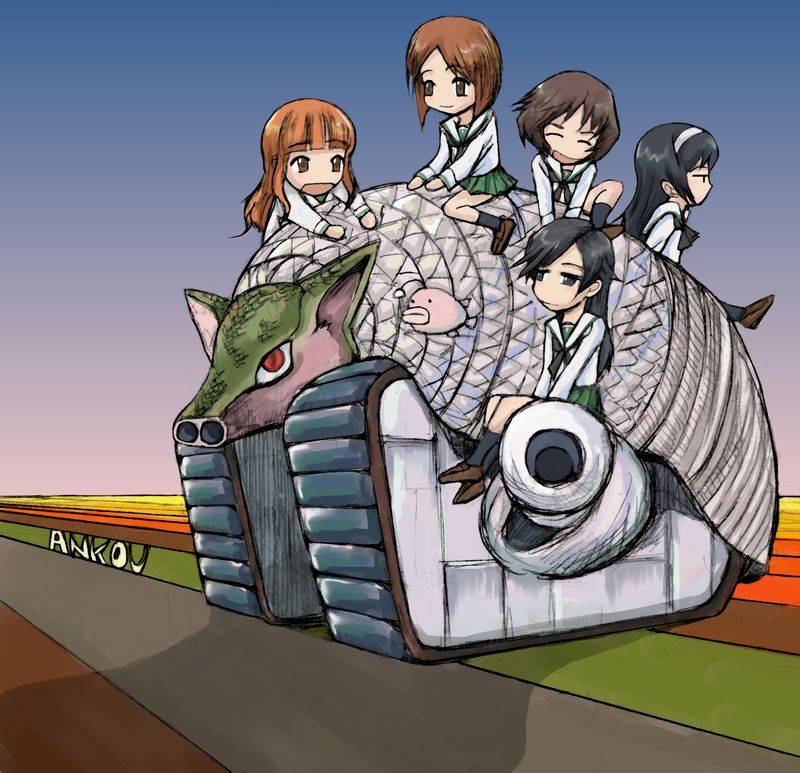 少女与战车Little Army韩漫全集-情人节与战车与福利无删减无遮挡章节图片 