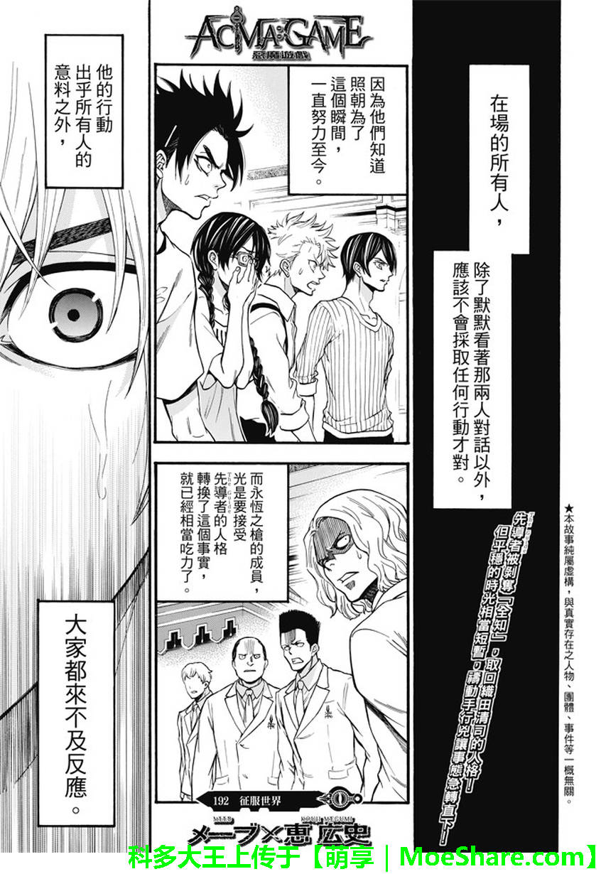 ACMA:GAME 恶魔游戏韩漫全集-第192话无删减无遮挡章节图片 