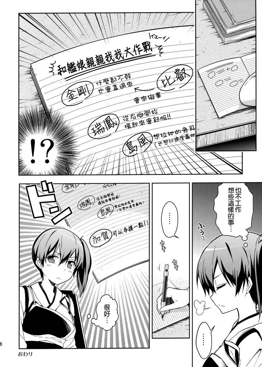 我是金刚、镇守府的气氛恋火熊熊滴说！韩漫全集-改二无删减无遮挡章节图片 