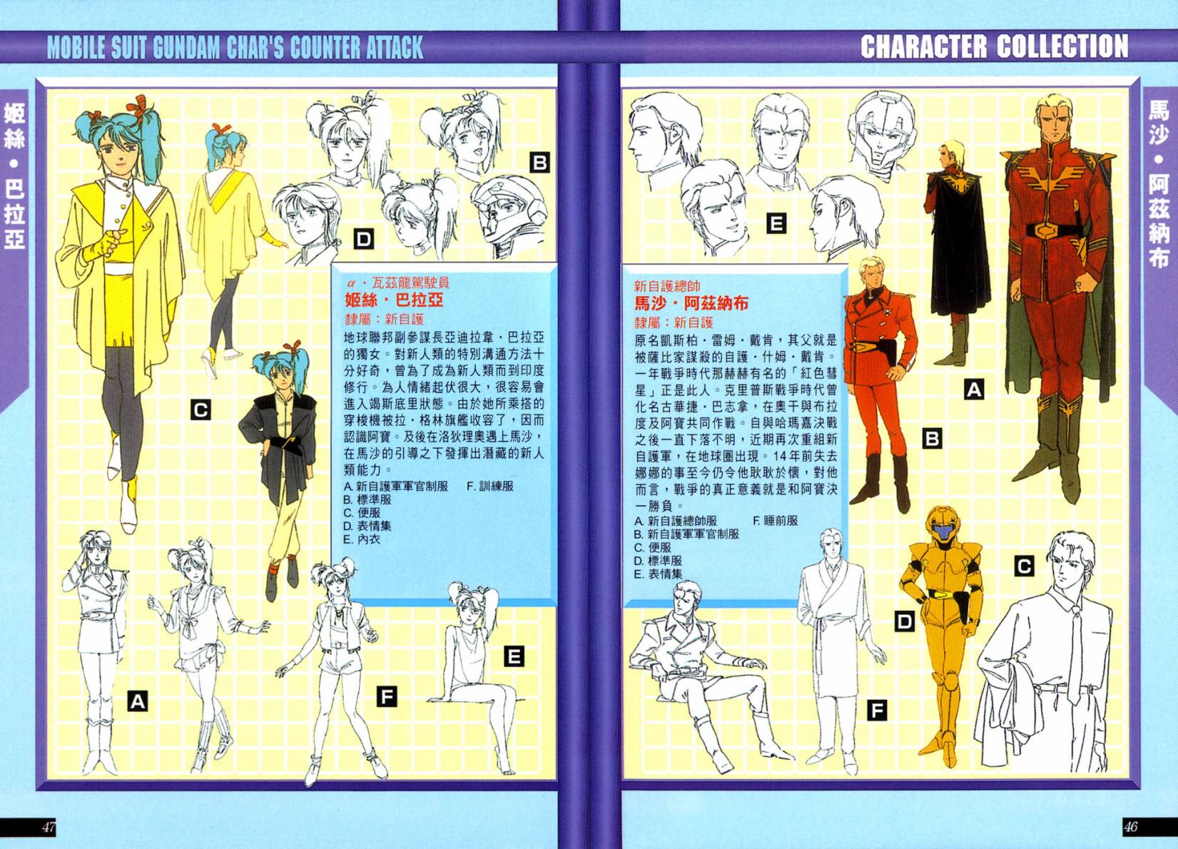 机动战士高达 马沙之反击韩漫全集-设定集-DATA COLLECTION无删减无遮挡章节图片 