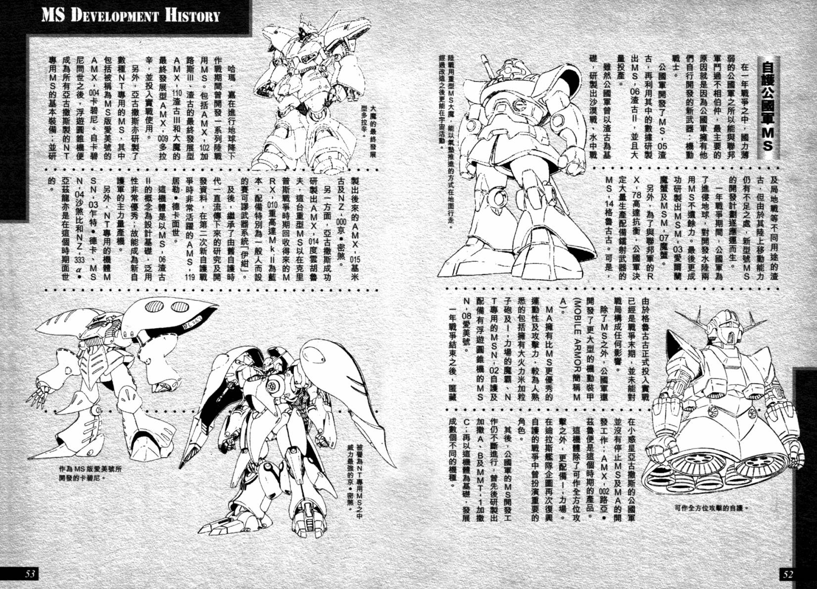 机动战士高达 马沙之反击韩漫全集-设定集-DATA COLLECTION无删减无遮挡章节图片 