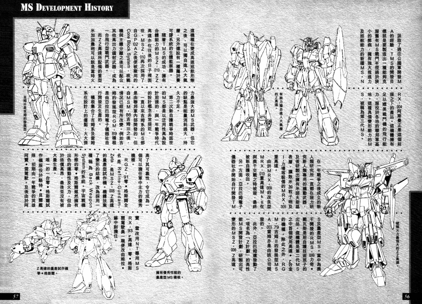 机动战士高达 马沙之反击韩漫全集-设定集-DATA COLLECTION无删减无遮挡章节图片 