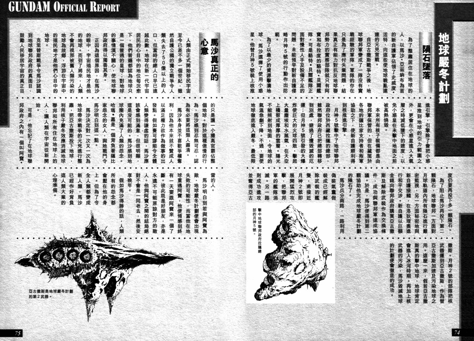 机动战士高达 马沙之反击韩漫全集-设定集-DATA COLLECTION无删减无遮挡章节图片 