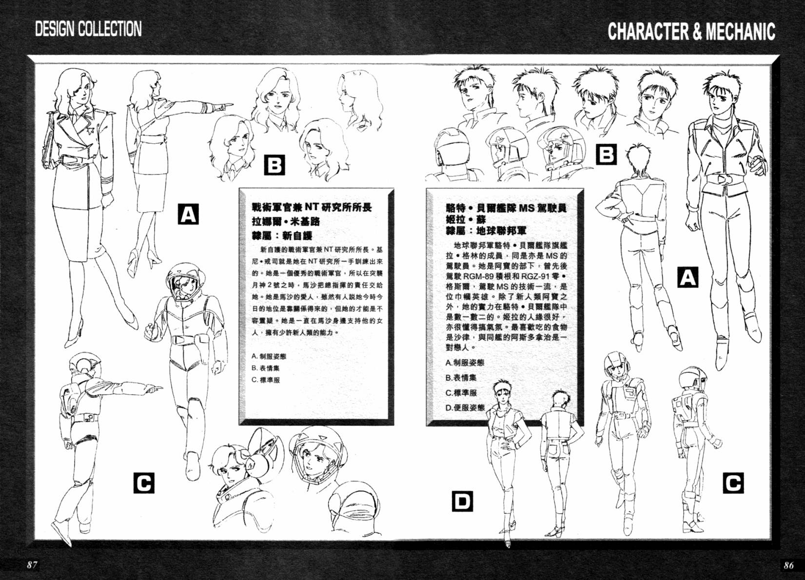 机动战士高达 马沙之反击韩漫全集-设定集-DATA COLLECTION无删减无遮挡章节图片 