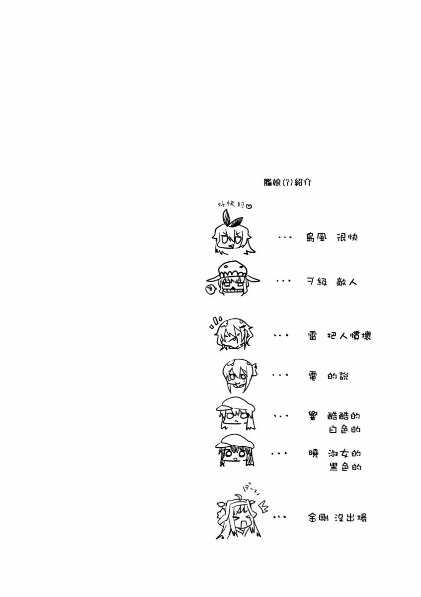 ヲ（WO）酱VS第六驱逐舰队韩漫全集-全一话无删减无遮挡章节图片 
