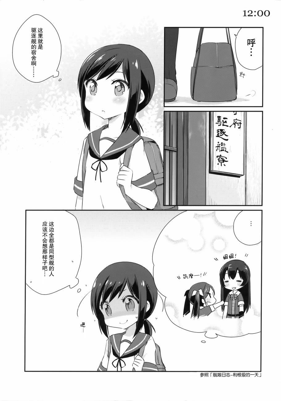 舰娘日志~吹雪型的一日~韩漫全集-全一话无删减无遮挡章节图片 
