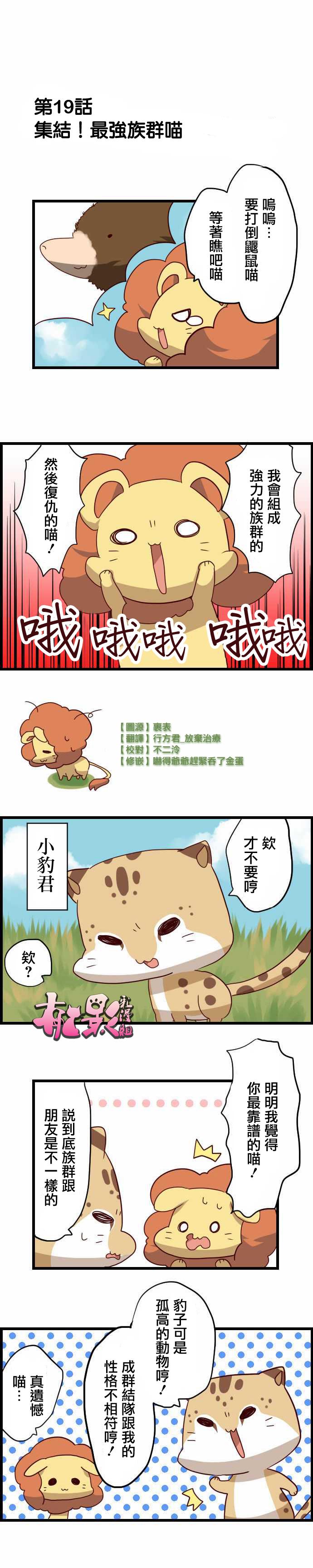 百兽之王鬃毛喵喵韩漫全集-第19话无删减无遮挡章节图片 