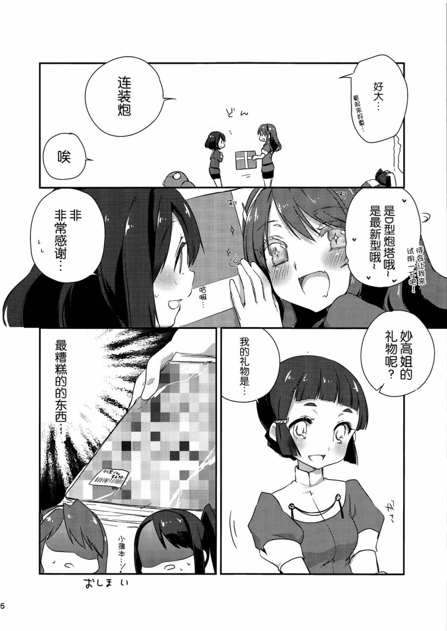 舰娘日志~妙高型的一日~韩漫全集-全一话无删减无遮挡章节图片 