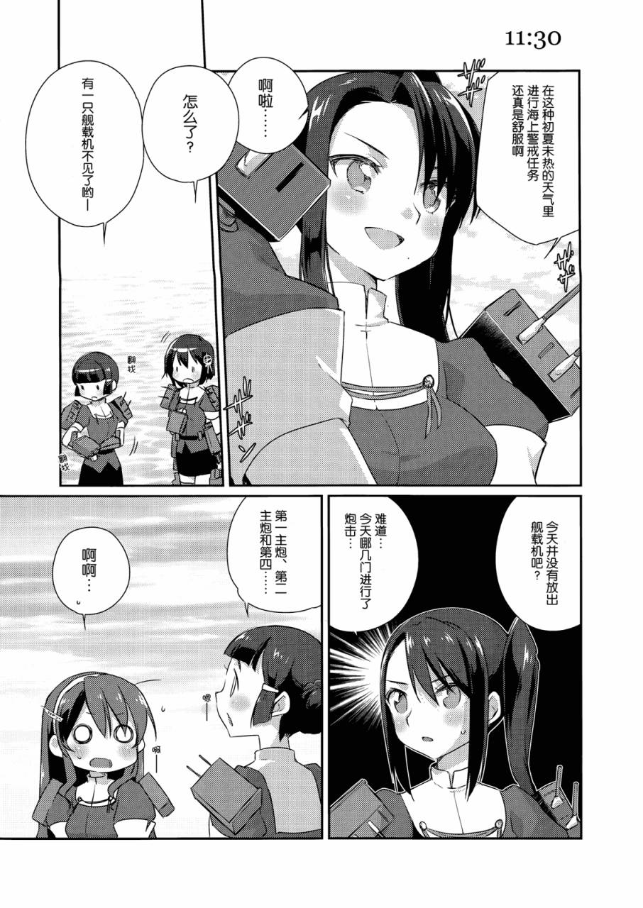 舰娘日志~妙高型的一日~韩漫全集-全一话无删减无遮挡章节图片 