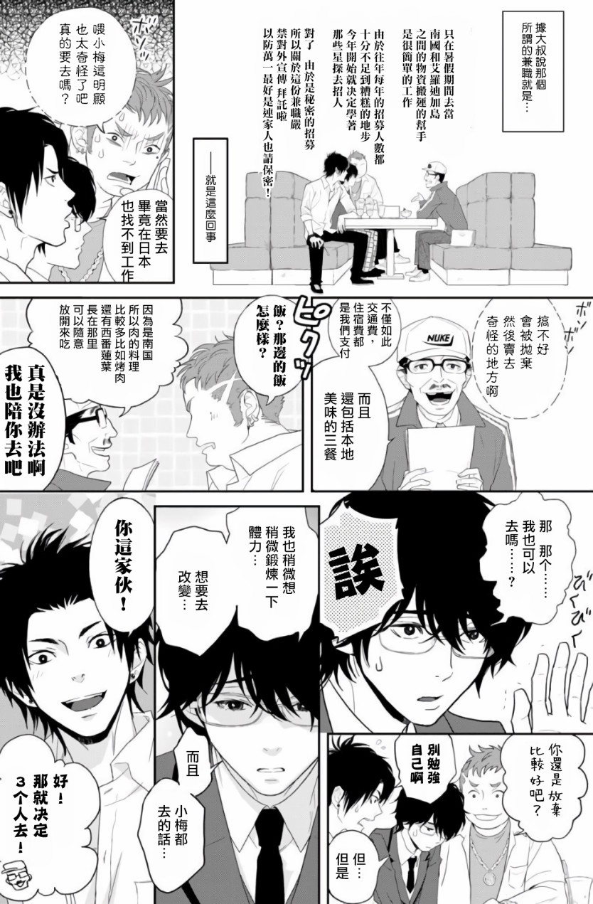 菊门岛不良少年们强制吸引de下克上韩漫全集-第01话无删减无遮挡章节图片 