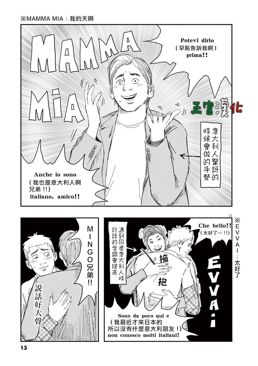 别以为意大利人都抢手韩漫全集-第01话无删减无遮挡章节图片 