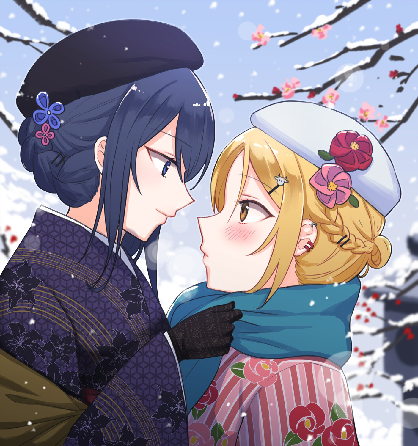 1个转发让关系不好的异性恋少女们接吻1秒韩漫全集-第17.1话无删减无遮挡章节图片 