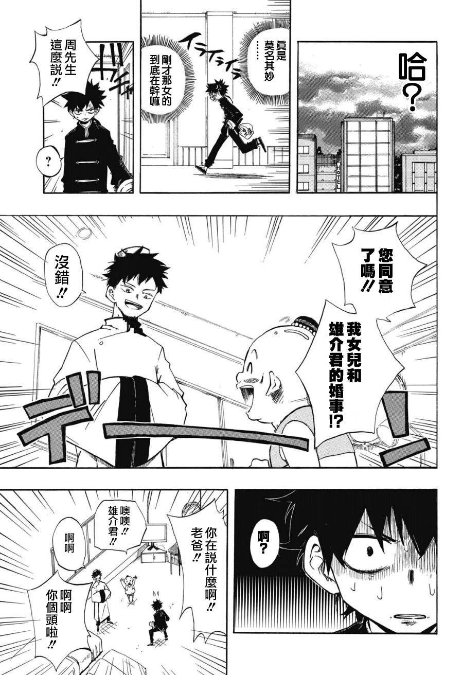 赤发少女与功夫少年韩漫全集-全一话无删减无遮挡章节图片 