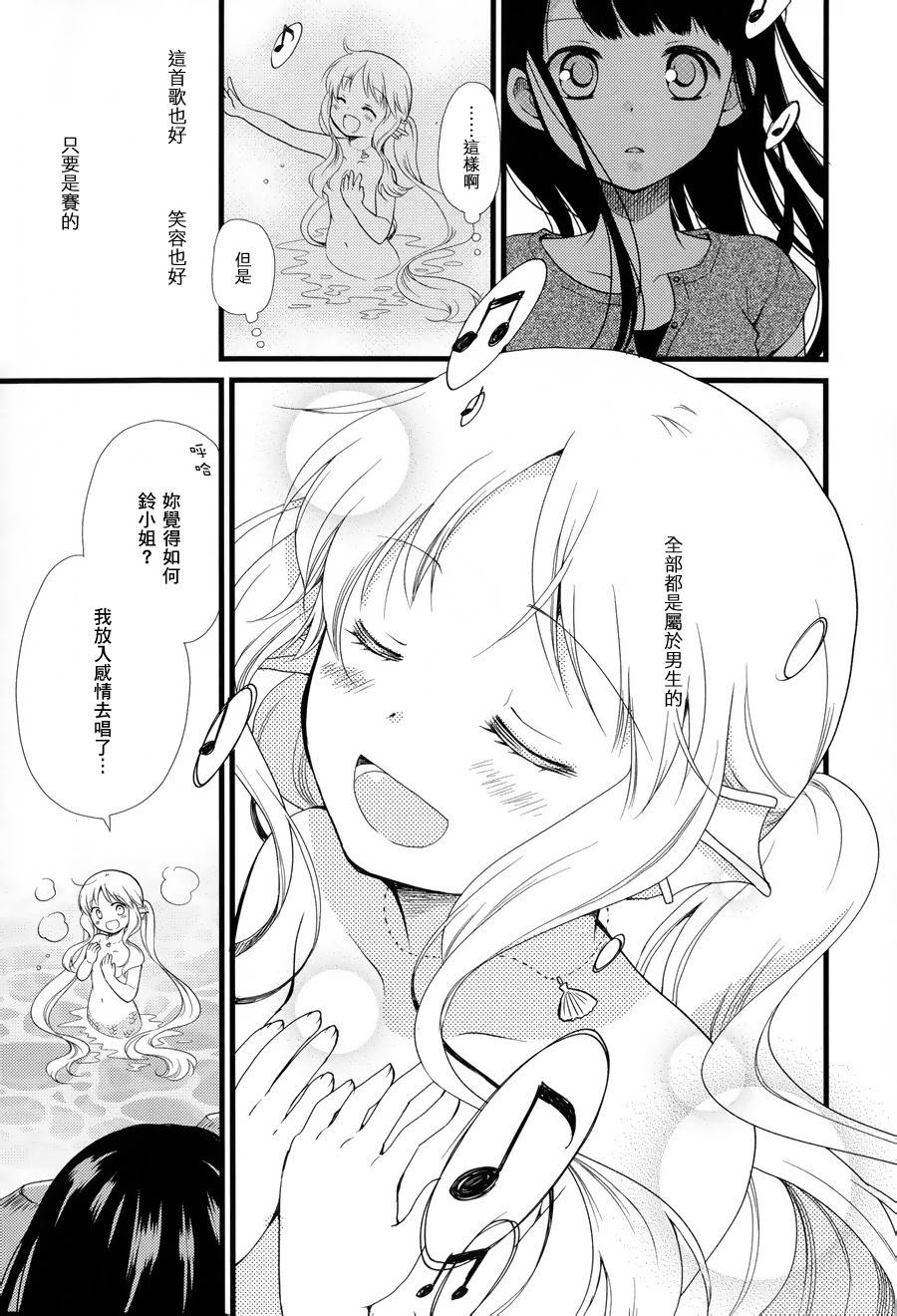 深夜里的美人鱼韩漫全集-全一话无删减无遮挡章节图片 