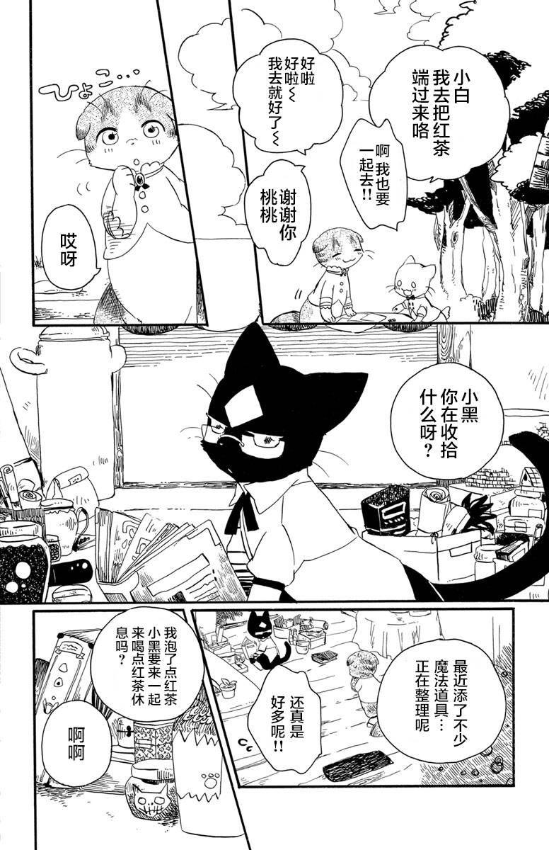 黑白猫咪幻想曲韩漫全集-第1.2话无删减无遮挡章节图片 
