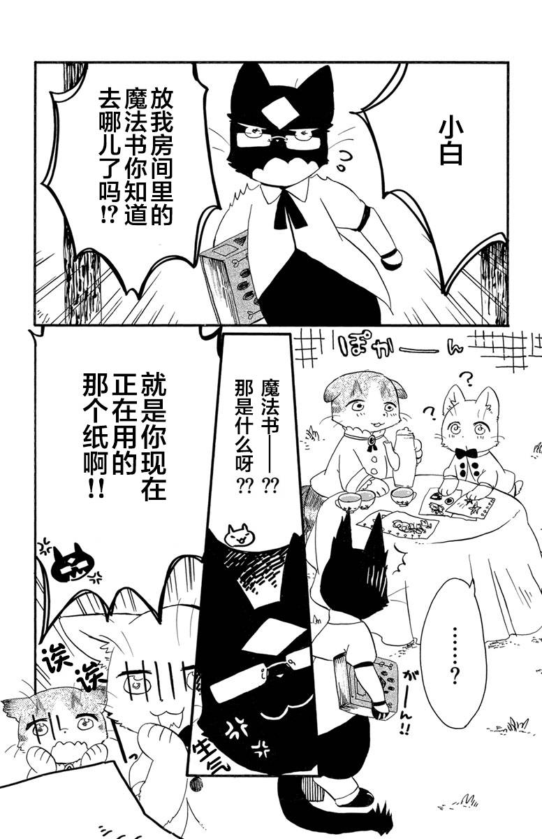 黑白猫咪幻想曲韩漫全集-第1.2话无删减无遮挡章节图片 