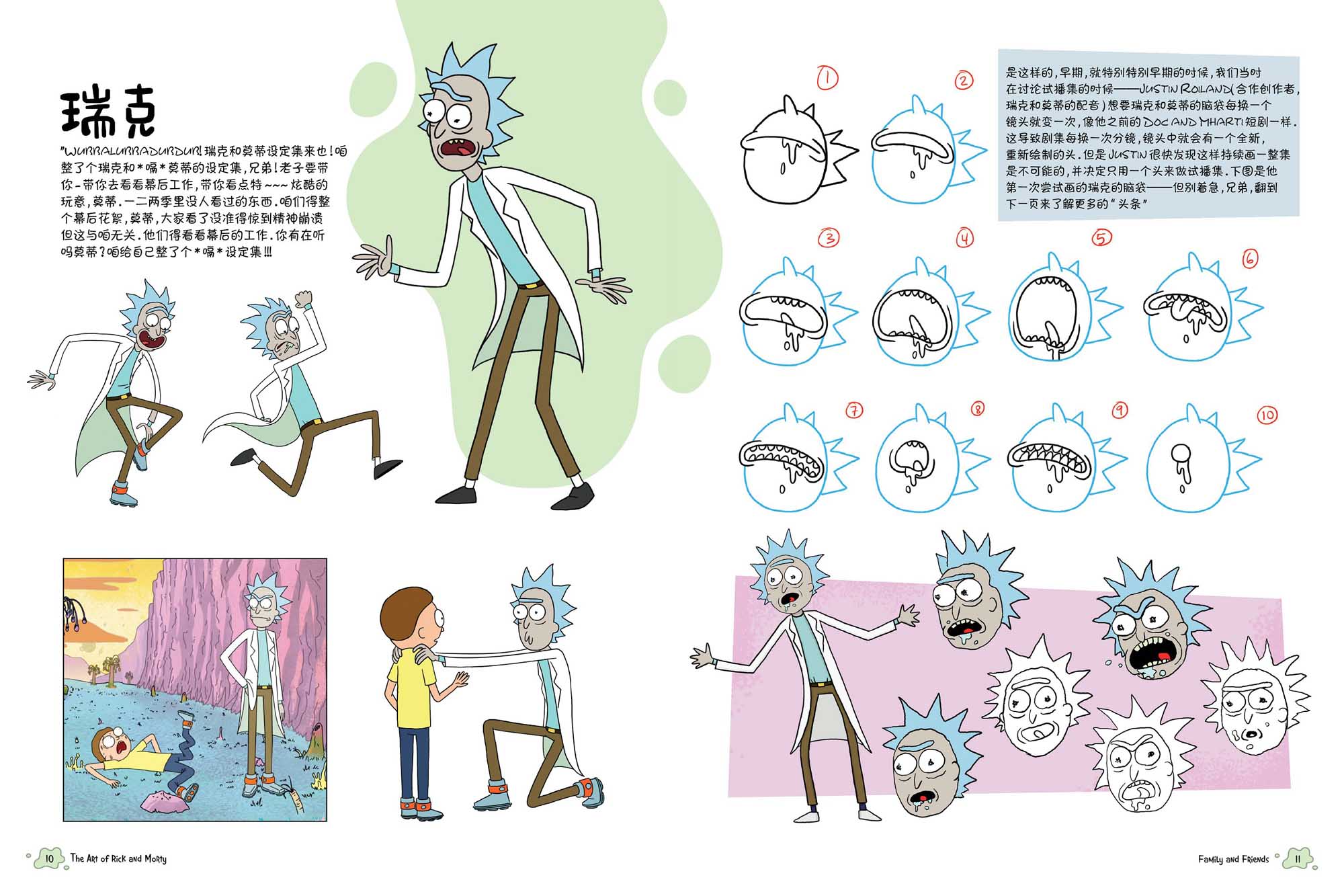 瑞克与莫蒂：动画设定集韩漫全集-瑞克篇无删减无遮挡章节图片 