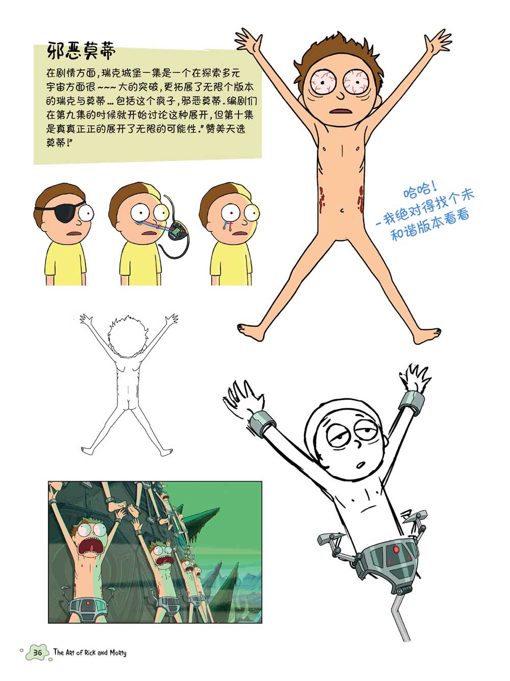 瑞克与莫蒂：动画设定集韩漫全集-莫蒂篇无删减无遮挡章节图片 