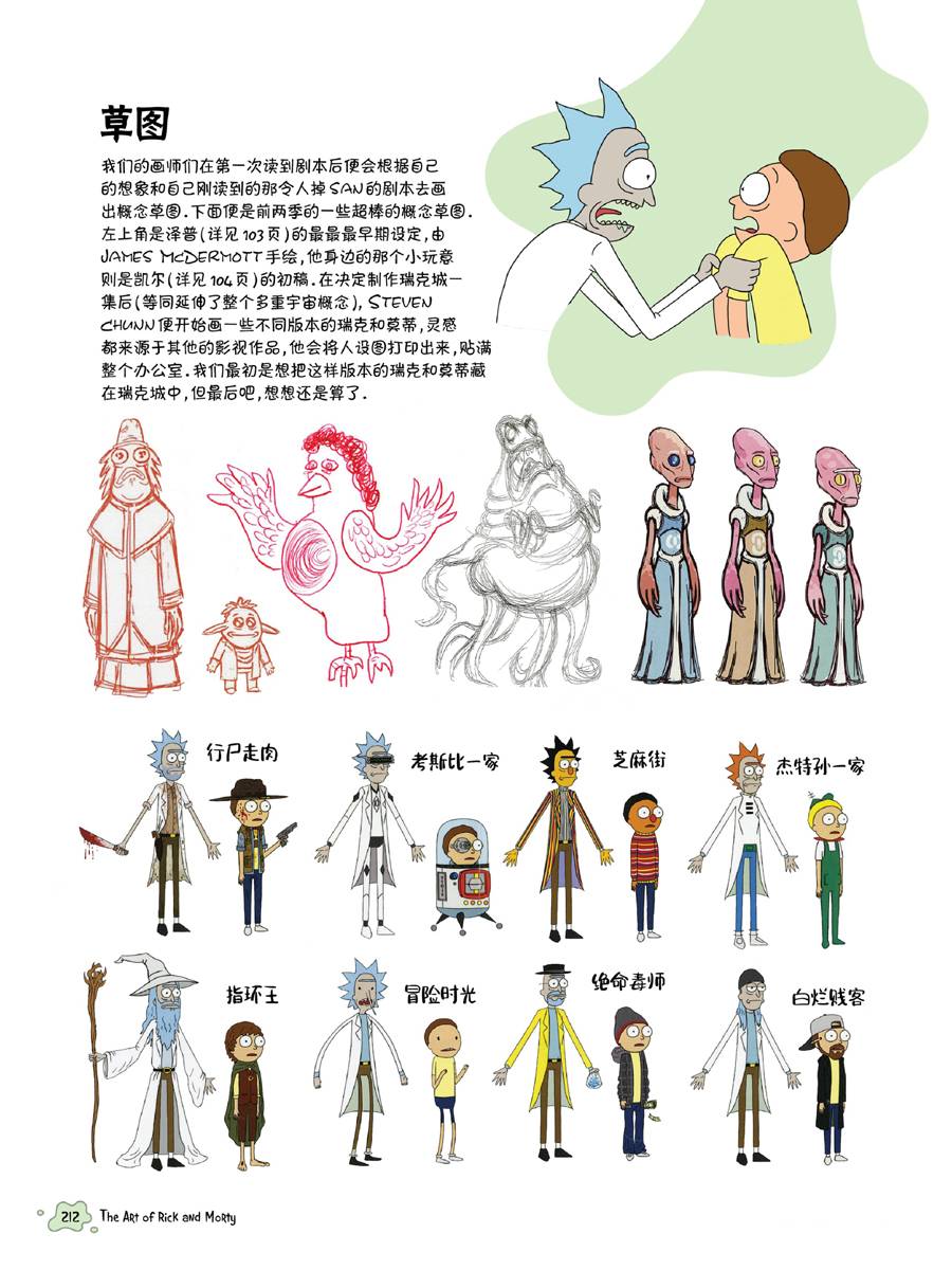 瑞克与莫蒂：动画设定集韩漫全集-全篇完结无删减无遮挡章节图片 
