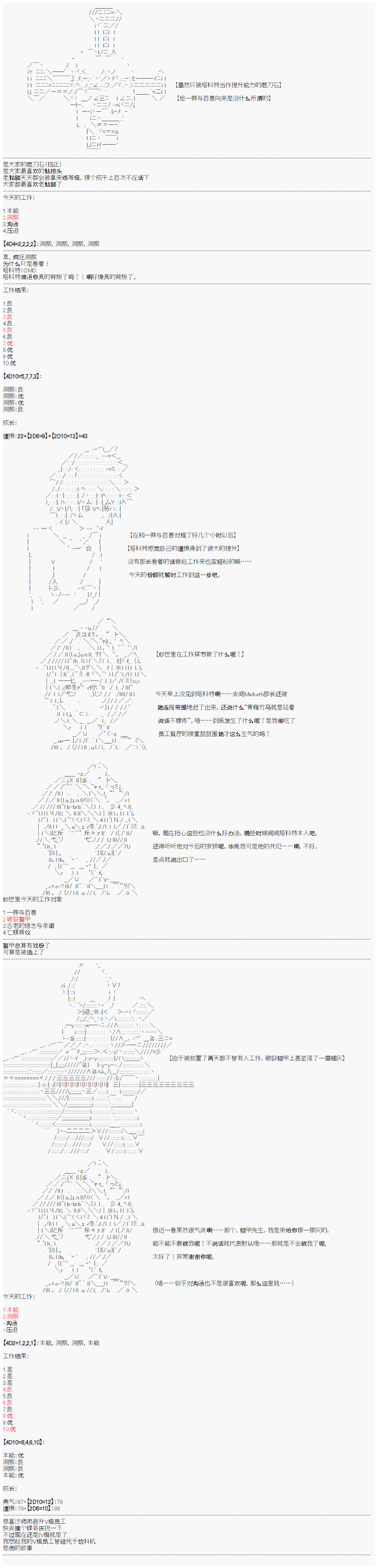 心跳文学部的成员似乎在脑叶公司当社畜的样子韩漫全集-Day 4（上）无删减无遮挡章节图片 