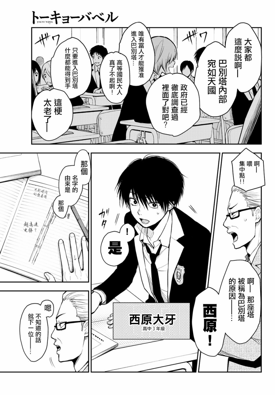东京巴别塔韩漫全集-第01话无删减无遮挡章节图片 
