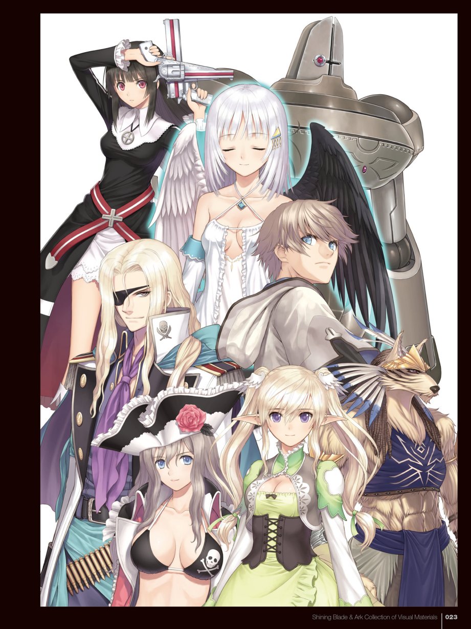 Tony`s ART works 2 form Shining World韩漫全集-Shining Blade Ark Collection of Visual Materials无删减无遮挡章节图片 