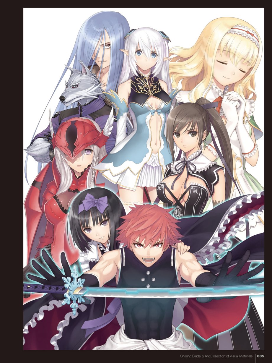 Tony`s ART works 2 form Shining World韩漫全集-Shining Blade Ark Collection of Visual Materials无删减无遮挡章节图片 