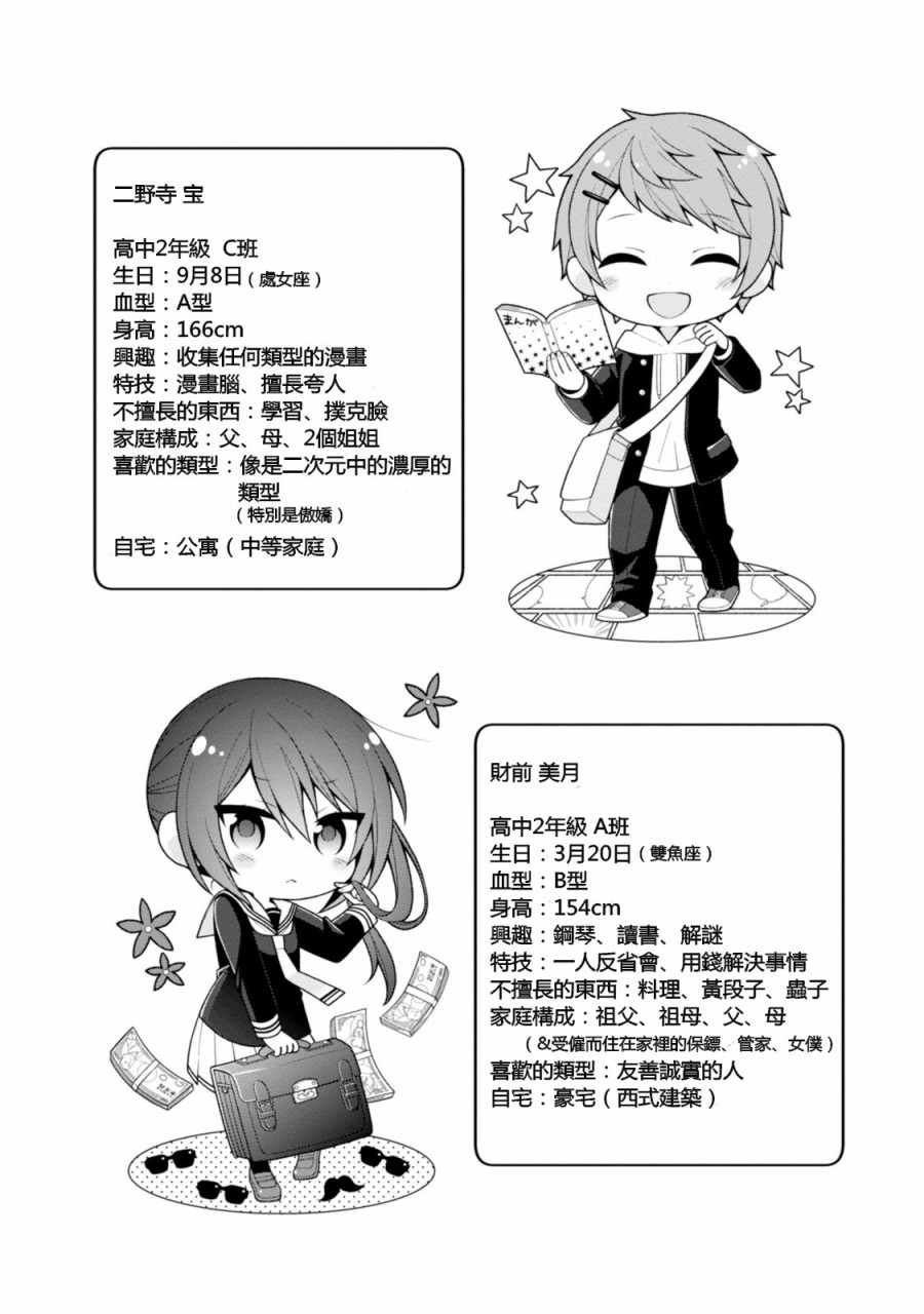 钱谷君的恋爱由钱决定韩漫全集-02卷附录无删减无遮挡章节图片 