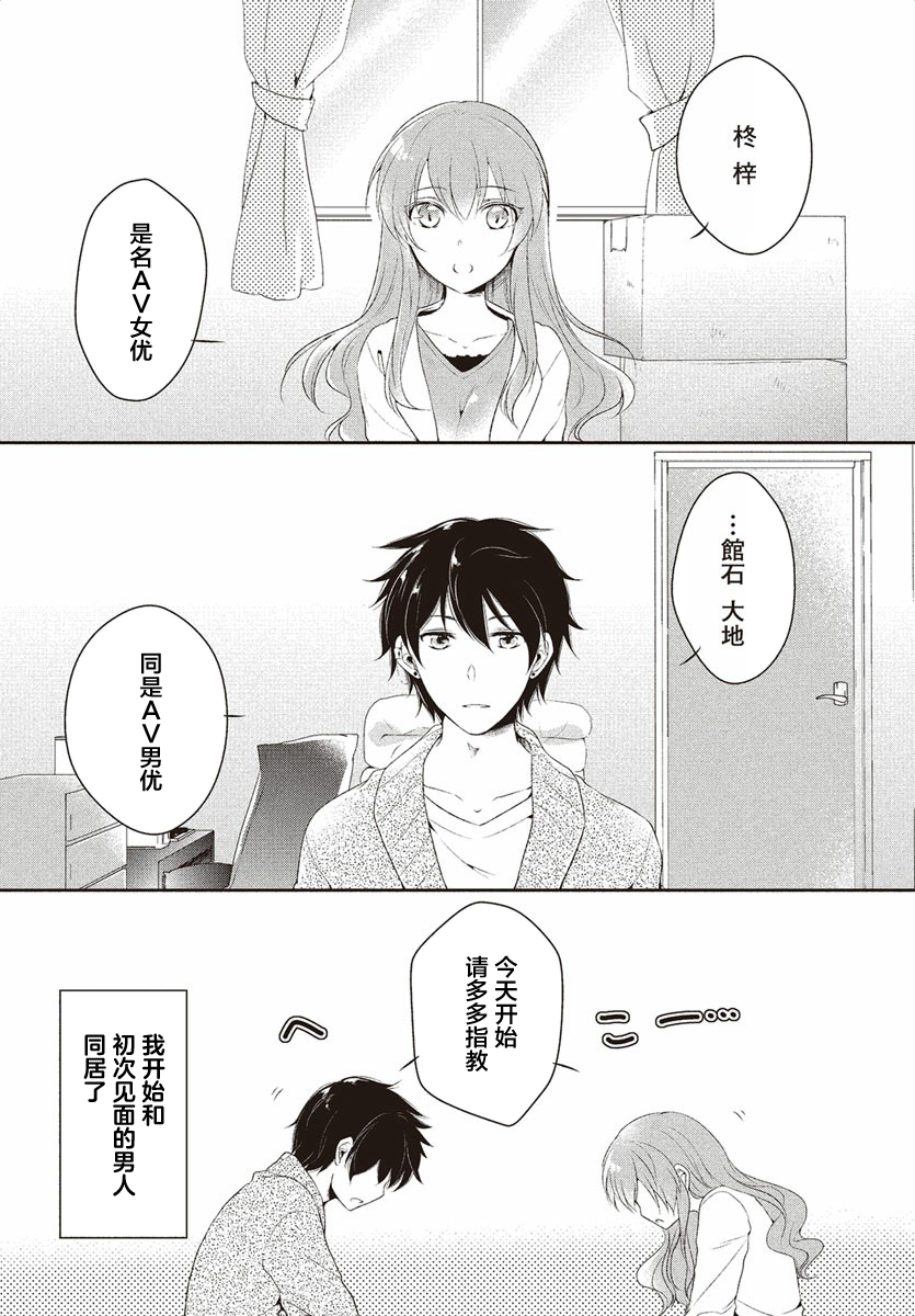 女演员和男演员的同居生活韩漫全集-第01话无删减无遮挡章节图片 